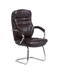 Посетителски стол Carmen 6154 - какао