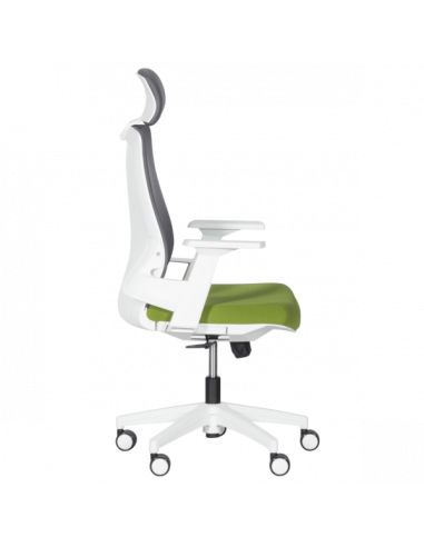 Президентски офис стол Carmen 7546 - тъмнозелен-сив