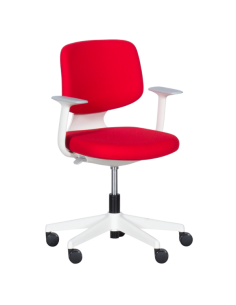 Работен стол Carmen 6218 - червен