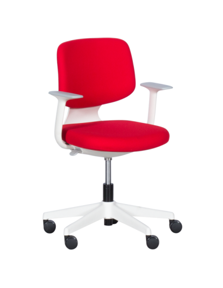 Работен стол Carmen 6218 - червен