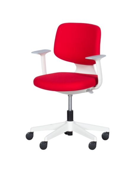 Работен стол Carmen 6218 - червен