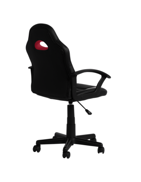 Работен стол Carmen 7526 - черно-червен