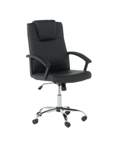 Президентски офис стол Carmen 6076-2 - черен