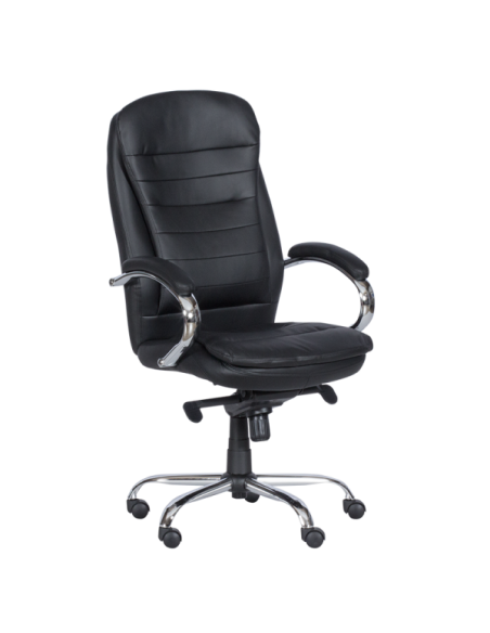 Президентски офис стол Carmen 6113 M - черен