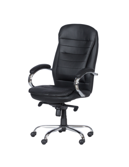 Президентски офис стол Carmen 6113 M - черен