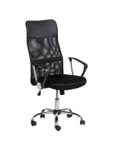 Президентски офис стол Carmen 6590-1 - черен