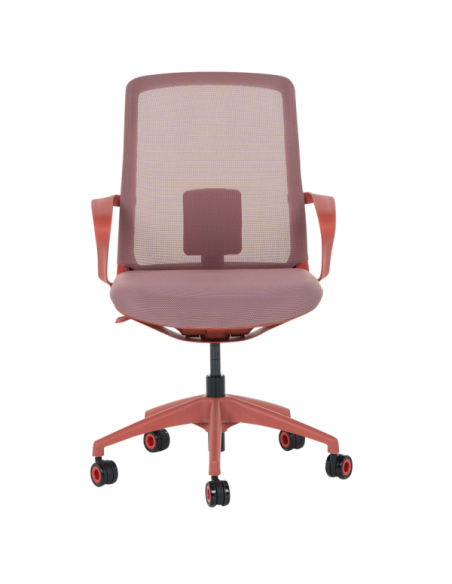 Работен офис стол Carmen 7061 - червен