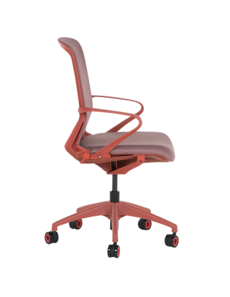 Работен офис стол Carmen 7061 - червен