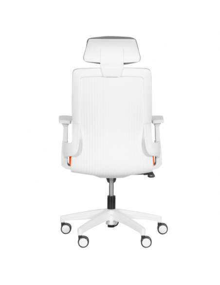 Президентски офис стол Carmen 7546 - оранжев - сив