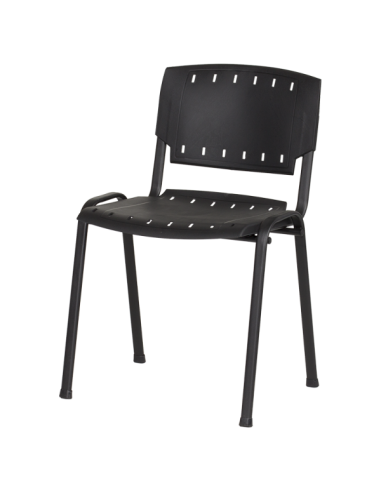 Посетителски стол Prizma - черен