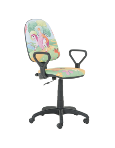 Детски стол Prestige с подлакътници - принцеси 2