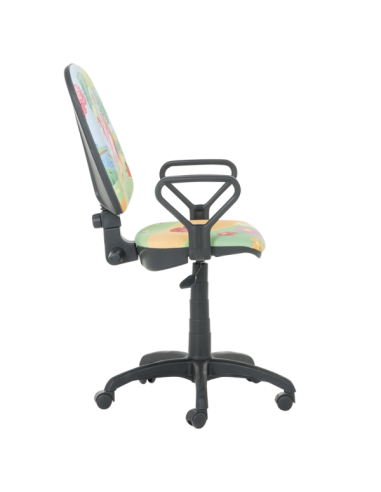 Детски стол Prestige с подлакътници - принцеси