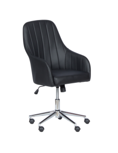 Офис кресло Carmen 2016 еко кожа - черен