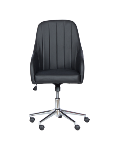 Офис кресло Carmen 2016 еко кожа - черен