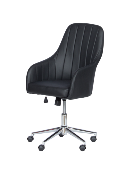 Офис кресло Carmen 2016 еко кожа - черен