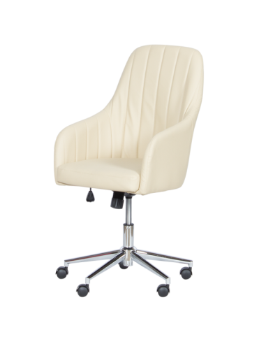 Офис кресло Carmen 2016 еко кожа - крем