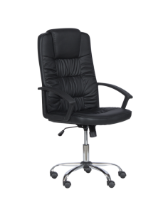 Президентски офис стол Carmen 6681-2 - черен