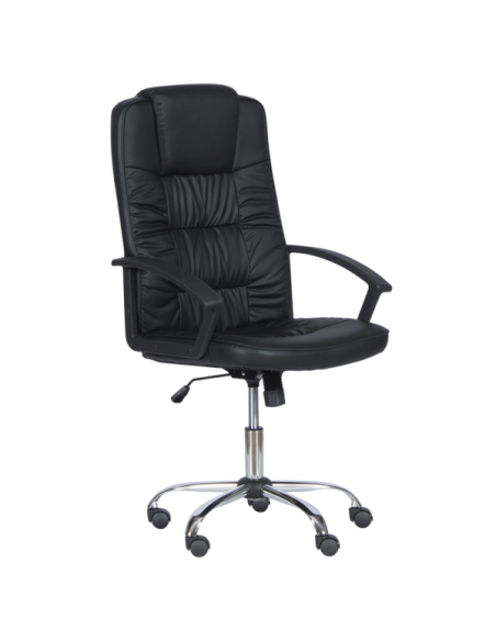 Президентски офис стол Carmen 6681-2 - черен