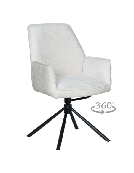 Трапезен стол PRATO - бежов