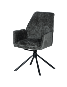 Трапезен стол PRATO - тъмносив 2