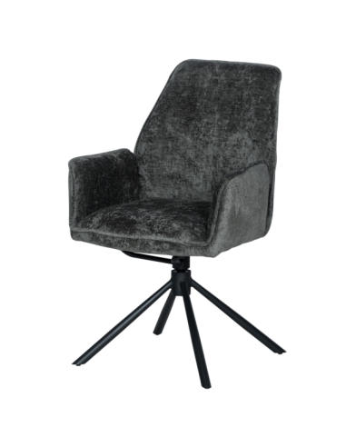 Трапезен стол PRATO - тъмносив