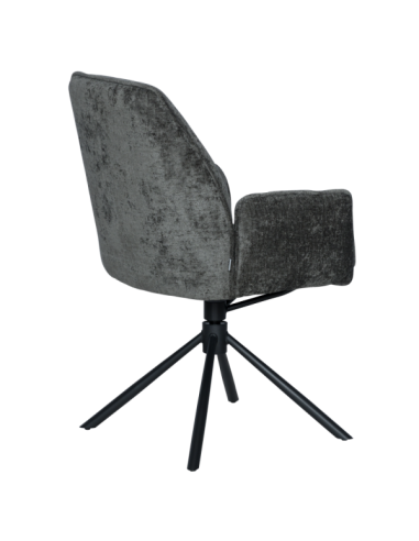 Трапезен стол PRATO - тъмносив