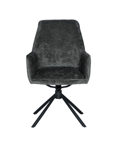 Трапезен стол PRATO - тъмносив