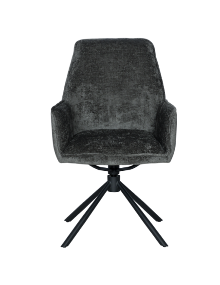 Трапезен стол PRATO - тъмносив