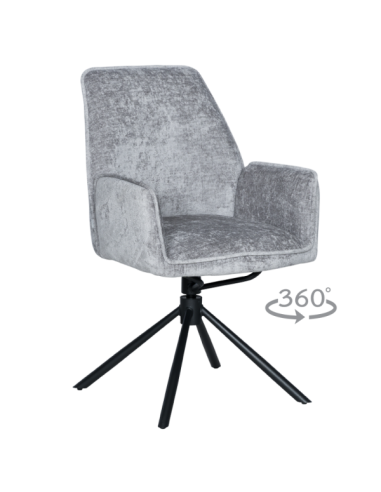 Трапезен стол PRATO - светлосив