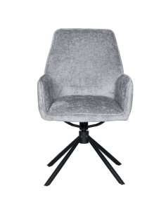 Трапезен стол PRATO - светлосив 2