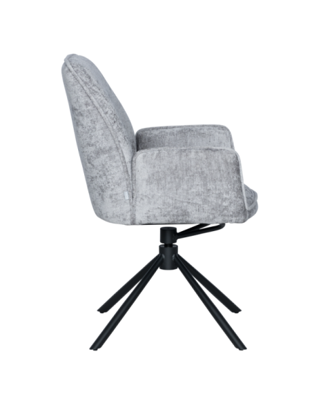 Трапезен стол PRATO - светлосив