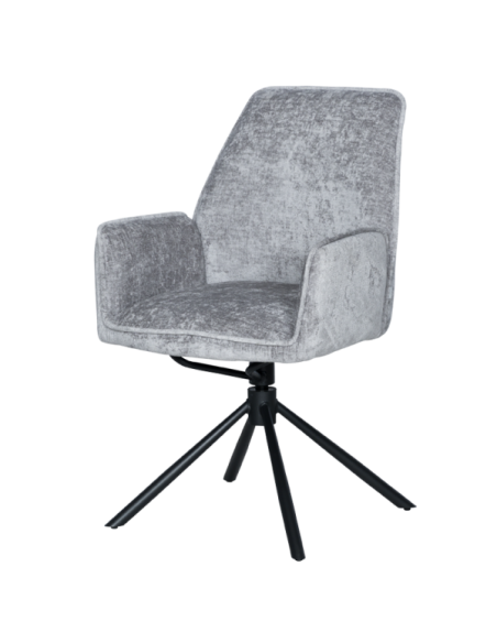 Трапезен стол PRATO - светлосив