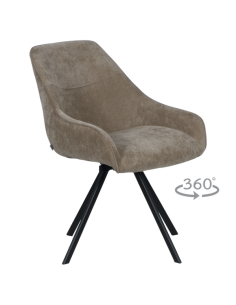 Трапезен стол MARSALA - кафяв