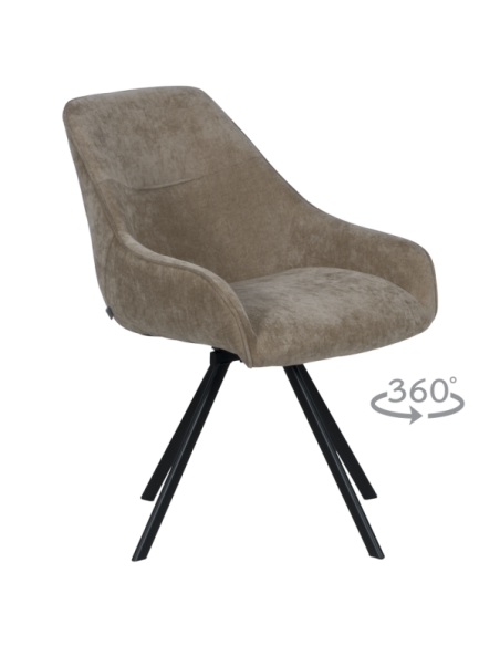 Трапезен стол MARSALA - кафяв