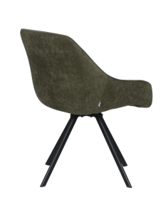 Трапезен стол MARSALA - маслено зелен 2