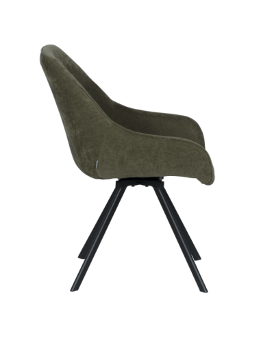 Трапезен стол MARSALA - маслено зелен