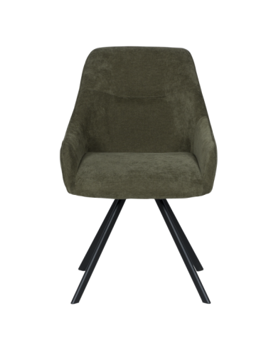 Трапезен стол MARSALA - маслено зелен