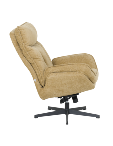 Кресло с табуретка ANDREA - горчица