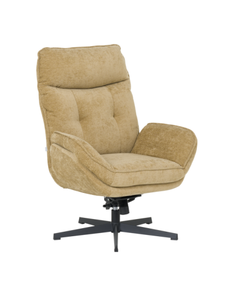 Кресло с табуретка ANDREA - горчица