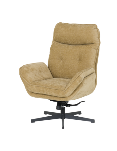 Кресло с табуретка ANDREA - горчица