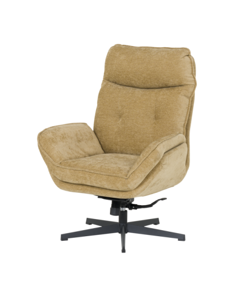 Кресло с табуретка ANDREA - горчица