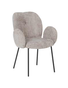 Трапезен стол OLIVER - бежов 68