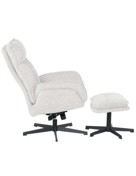 Кресло с табуретка ANDREA - шампанско