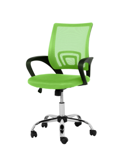 Работен офис стол Carmen 7050-1 LUX - зелен