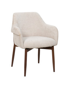 Трапезен стол BOLO - бежов 6 WAL