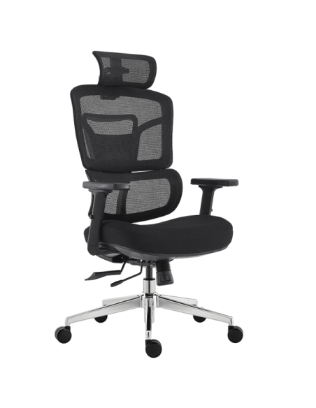 Ергономичен стол Carmen 7589 - черен