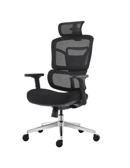 Ергономичен стол Carmen 7589 - черен