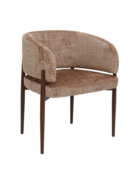 Трапезен стол RIMAR - кафяв 18 WAL