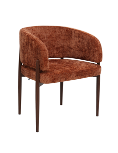 Трапезен стол RIMAR - оранжев 52 WAL