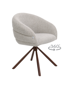 Трапезен стол NAMKA - светлокафяв 3А WAL